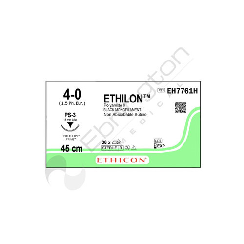 Ethilon Sutures EH7761H x 36