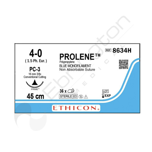 Prolene Sutures 8634H x 36