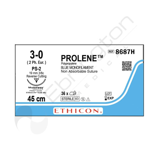 Prolene Suture 8687H x 36