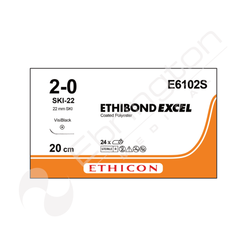 Ethibond Excel Sutures E6102S x 24