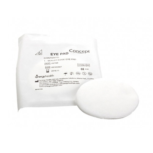 Eye Pads Sterile 8x6cm x 50