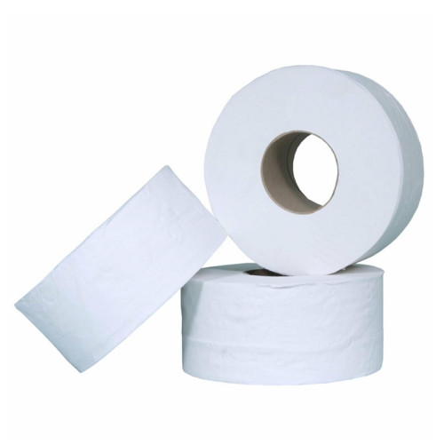 2 ply Mini Jumbo Toilet Roll 3" Core x 12 rolls