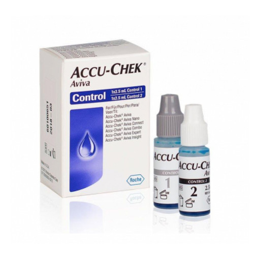 Accu-Chek Aviva Control Solution - 2.5ml x 2