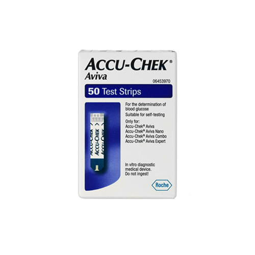 Accu-Chek Aviva Test Strips - (Pack of 50)