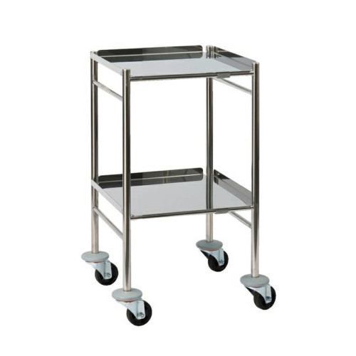 Falcon Treatment Trolley with Guard Lip - 45 x 45cm