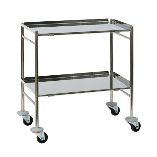 Falcon Treatment Trolley with Guard Lip - 45 x 75cm