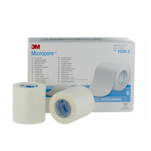 Micropore Tape 5cm x 6 rolls