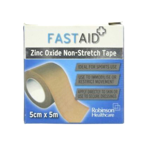 Fastaid Strapping Zinc Oxide 5cmx5m