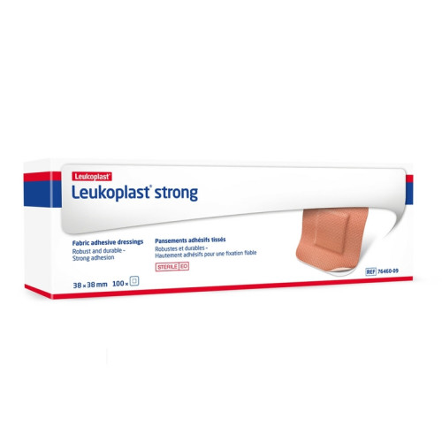 Leukoplast Strong 3.8x3.8cm x 100