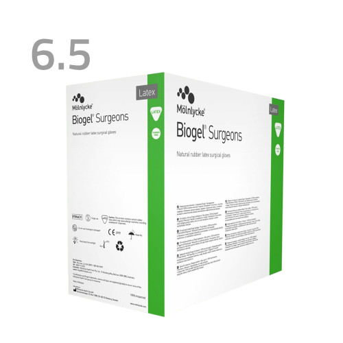 Biogel Surgeons Gloves x 50prs - Size 6.5