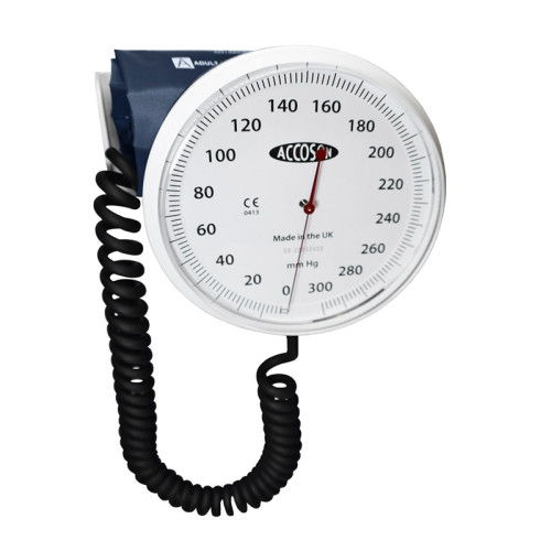 Accoson 6" Aneroid Sphyg - Wall Mounted