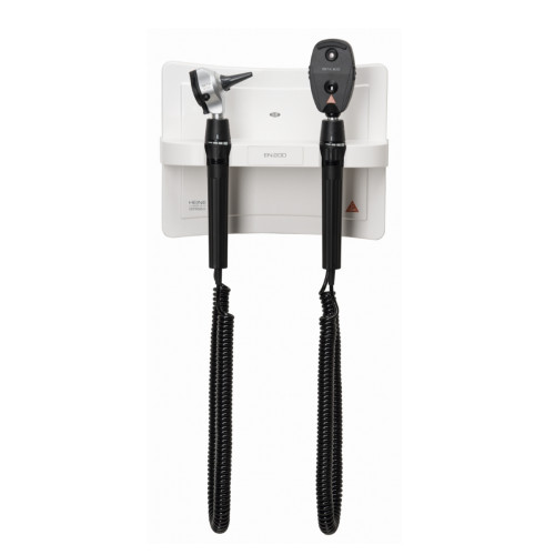 Heine EN200 Modular Wall Set with Beta 200 LED Fibre Optic Otoscope & Beta 200 LED Ophthalmoscope