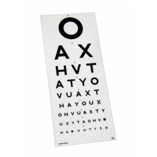 Snellen Eye Test Chart 6m