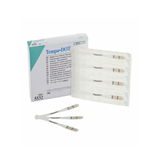 Tempa-DOT Single-Use Thermometers x 100