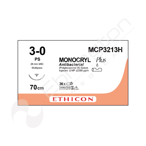 Monocryl Plus Sutures MCP3213H x 36