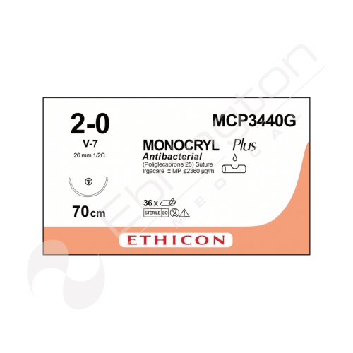 Monocryl Plus Sutures MCP3440G x 12