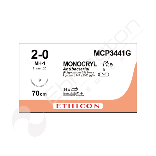 Monocryl Plus Sutures MCP3441G x 12