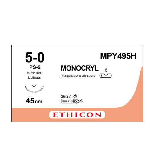 Monocryl Sutures MPY495H x 36