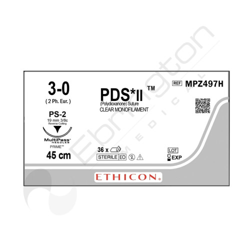 PDS II MPZ497H Suture x 36