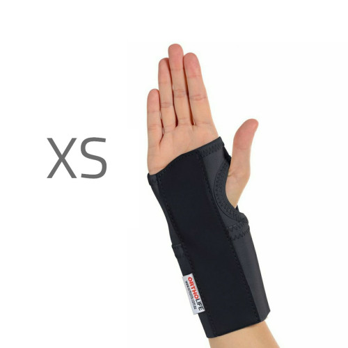 Wrist Brace with Splint - Extra Small Right