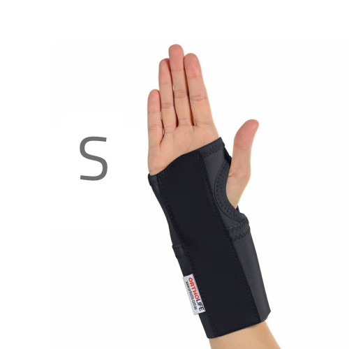 Wrist Brace with Splint - Small Right