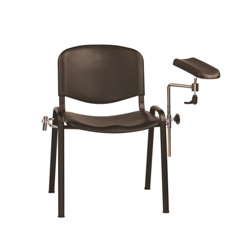 Sunflower Moulded Phlebotomy & Treatment Chair - Black