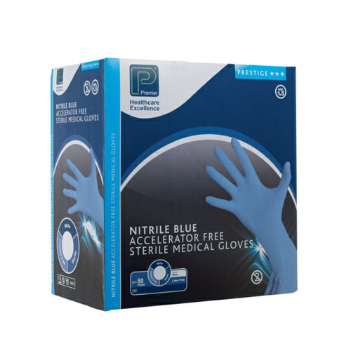 Sterile Nitrile Gloves x 50prs - Large