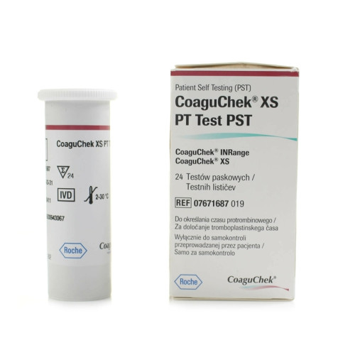 CoaguChek XS PT Strips x 24