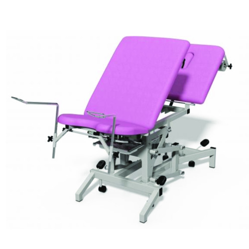 Plinth Model 93P Hydraulic Gynae/Practice Couch - Candy