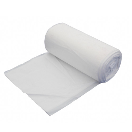 White Pedal Bin Liners - Heavy Duty - 11/17 x 18" - 10 Litre - (Pack 1000)