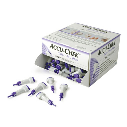 Accu-Chek Safe-T Pro Plus Lancets x 200