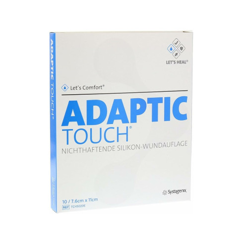 Adaptic Touch Non-Adhering Silicone Dressing - Size 7.6cm x 11cm