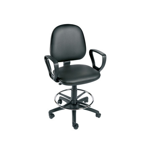 Gas Lift Chair with Arms and Foot Ring