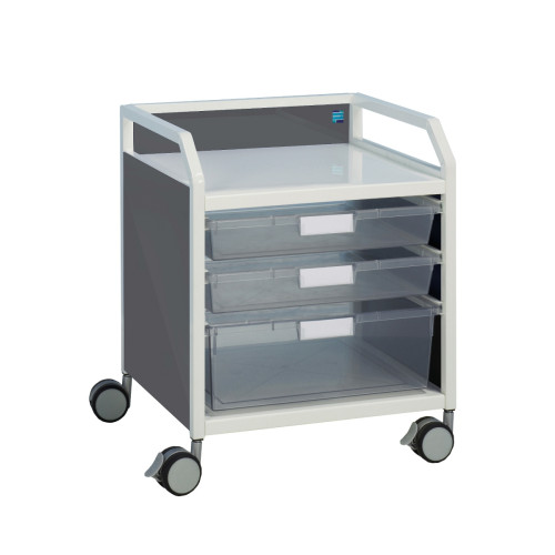 Howarth 3 Trolley - Grey