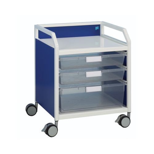 Howarth 3 Trolley - White