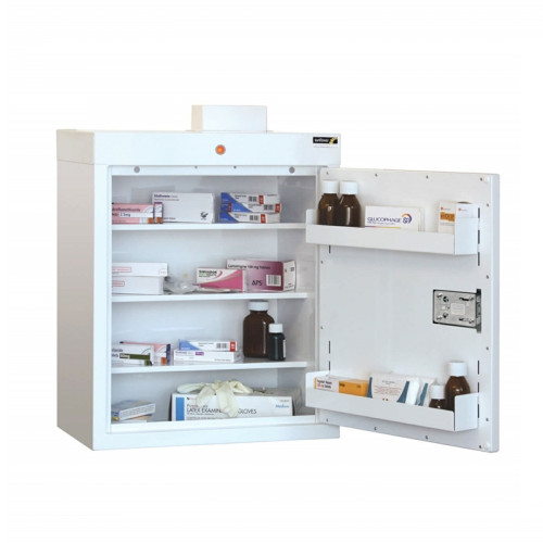 Medicine Cabinet MC2 - 3 Shelves, 2 Door Trays, 1 Door