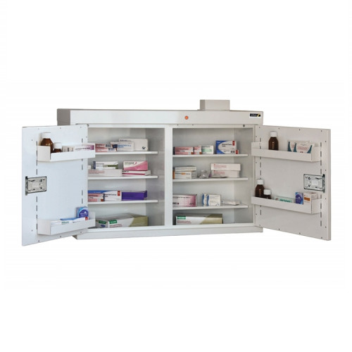 Medicine Cabinet MC5 - 6 Shelves, 5 Door Trays, 2 Doors