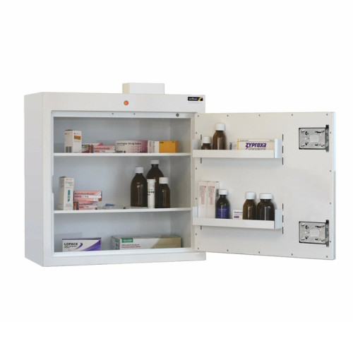 Controlled Drug Cabinet CDC25 - 2 Shelves, 2 Door Trays, 1 Door