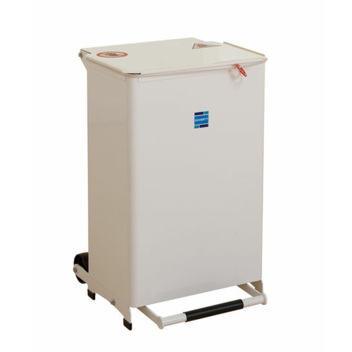 50 ltr Kendal Waste Bin - White Lid