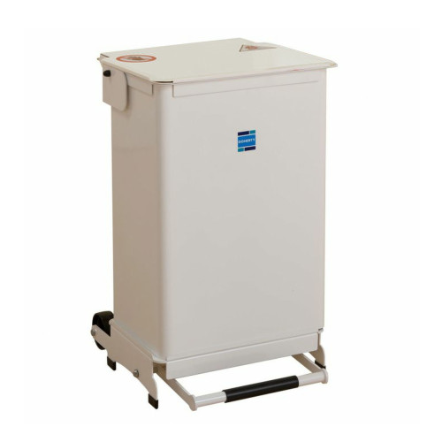 50 ltr Kendal Bin with Removable Body - White Lid