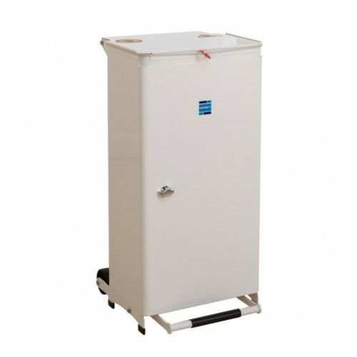 70 ltr Kendal Waste Bin - White Lid