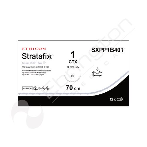 Stratafix Spiral PDS Plus Sutures SXPP1B401 x 12