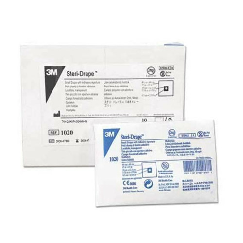 Surgical Drape with Adhesive Aperture 40x40cm x 10