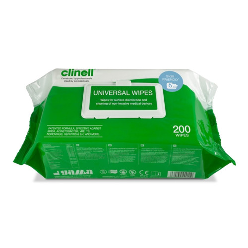 Clinell Universal Wipes x 200