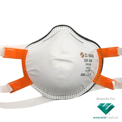 ZGR 5035 FFP3 Non-Valved Mask x 10