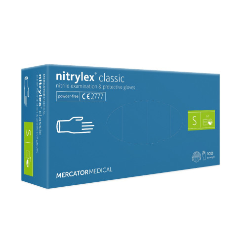 Nitrylex Classic Nitrile Gloves x 100 - Small