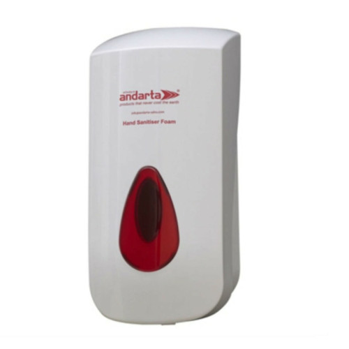 Andarta System 300 Pump Foam Hand Sanitiser Dispenser - Red