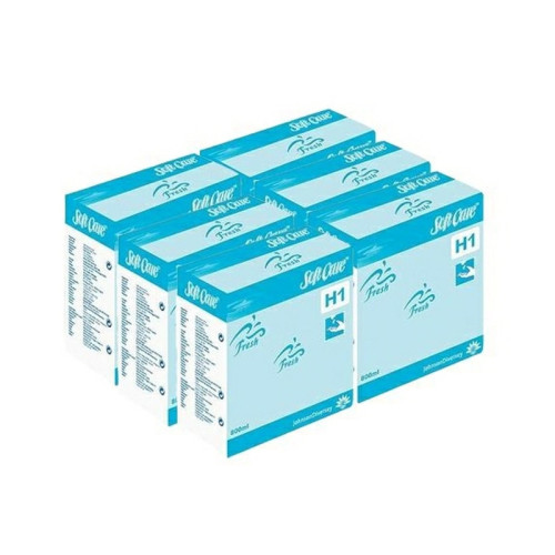 Soft Care Line H1 Soap Refills - 6 x 800ml Pouches