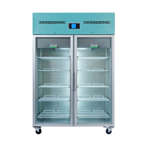 PGR1200UK Large Pharmacy Fridge Glass Door - 1200 Litre