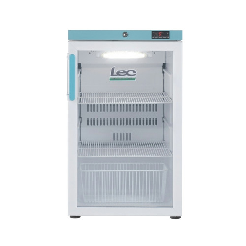 PEGR107UK Pharmacy Fridge Glass Door - 107 Litre